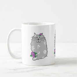 Ceramic Whimsical Cat Mug Koffiemok