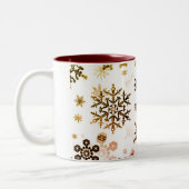 Céramique Café Mug Flammes de Neige Brûlées (Gauche)