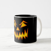 Céramique Café Mug Halloween Face (Devant droit)