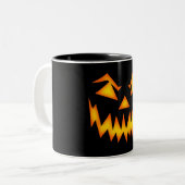 Céramique Café Mug Halloween Face (Devant gauche)