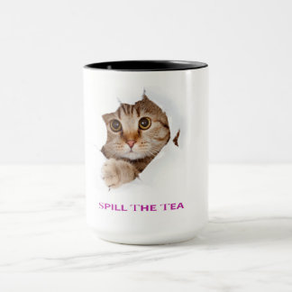  Céramique Cute Cat Coffee Mug Tall Animal Mug