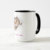 Céramique Cute Cat Coffee Mug Tall Animal Mug (Devant droit)