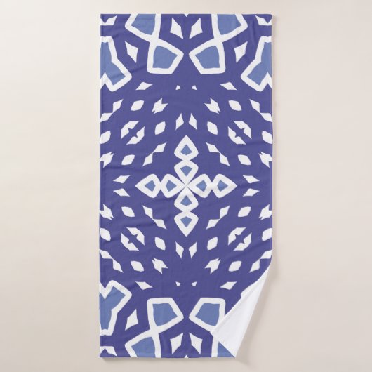 Céramique d'azulejo portugaise antique. Conception (Serviette de bain)