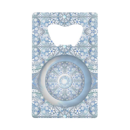Céramique dentelle bleu clair, (Devant)