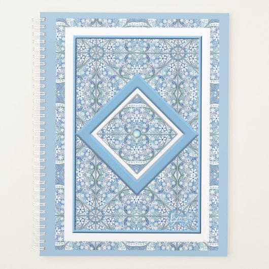 Céramique Lace bleu clair (Devant)