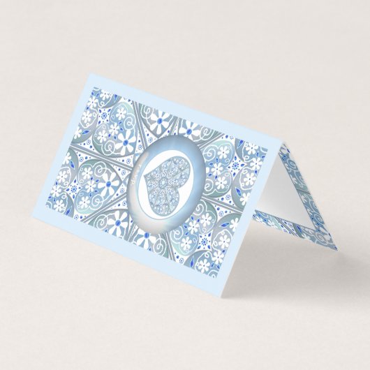 Céramique Lace Bleu clair (Front)