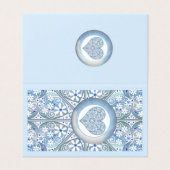 Céramique Lace Bleu clair (Outside Unfolded)