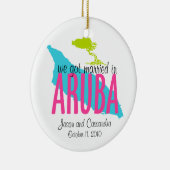 Céramique Marié en ornement d'Aruba (Droite)