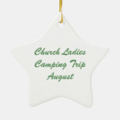 Céramique Ornement de BWCA en vert (Dos)