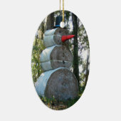 Céramique Ornement de Snowman en Floride (Droite)