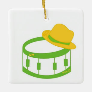 Céramique Ornement en mémoire de Wyatt