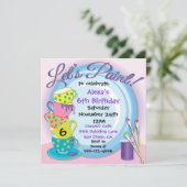 Céramique Potterie Painting Party Invitations (Debout devant)