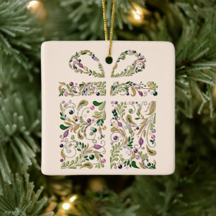 Ceramisch ornament - - Toscaanse Doos & Doos