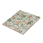 CERAMISCHE TEGEL : WILLIAM MORRIS : JASMINE TEGELTJE (Zijkant)