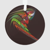 Cercle acrylique d'art Abstrait de Chameleon (dos)