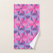 Cercle Art Déco et triangles (Serviette à main)