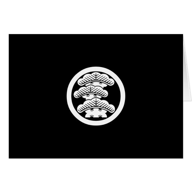 Cercle avec pin à trois niveaux gauche (Devant horizontal)