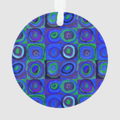 Cercle Carré Kandinsky Farbstudie Blue Quadrate (dos)