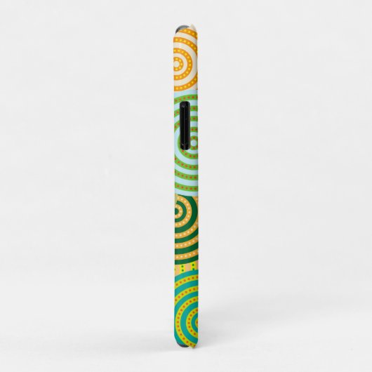 Cercle-Cercles iPhone / coque ipad (Dos/Droite)