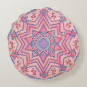 Cercle d'âme Coussin rond Ethno Mandala (Dos)