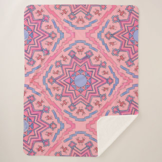 Cercle d'âme – Plaid mandala lumineux