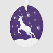 Cercle de Noël Ornement de Noël Reindeer (devant)