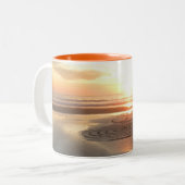 Cercle de sable à la tasse de coucher du soleil (Devant gauche)