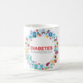 Cercle de sensibilisation au diabète Mug (Centre)