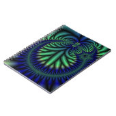 Cercle de vie carnet d'art fractal (Côté gauche)