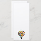 Cercle Forêt Magique d'Amour Mariage Invitations (Devant / Derrière)