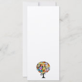 Cercle Forêt Magique d'Amour Mariage Invitations (Devant)