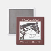 Cercle Haiku Art Magnet (Recto/Verso)
