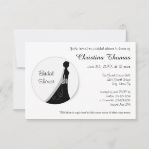 Cercle Mariée - Invitation de Remise de Cadeaux de