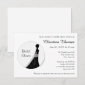 Cercle Mariée - Invitation de Remise de Cadeaux de (Devant / Derrière)