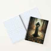 Cercle Rituel - Sorcière Noire Journal Spell Perso (Intérieur)