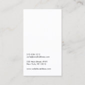 CERCLE SUBTLE sur le Carte de visite GRAY DK (Dos)