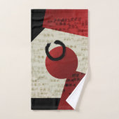 Cercle Zen Ensō avec le potentiel kanji (Serviette à main)