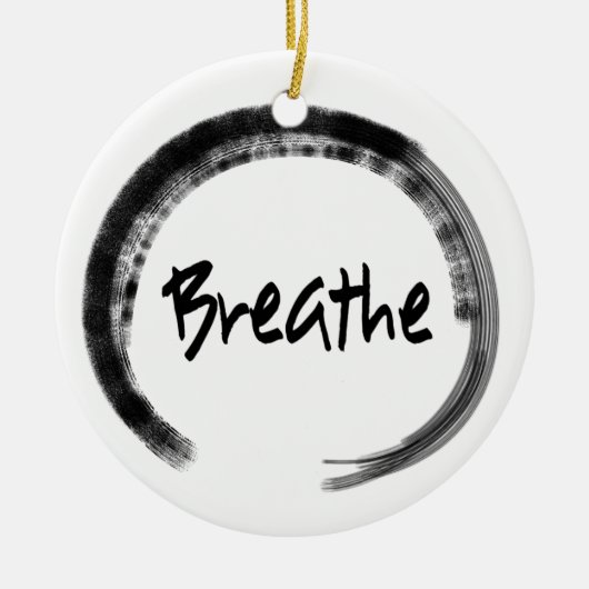 Cercle Zen - Ornements de Noël Yoga (Devant)