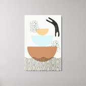 Cercles Abstraits Cat 1 Toile Impression (Recto)