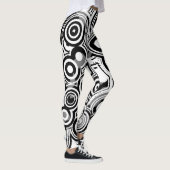 Cercles abstraits leggings (Droite)