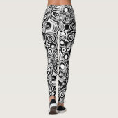 Cercles abstraits leggings (Dos)