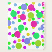 Cercles abstraits sans couture rond points confett (Dos)