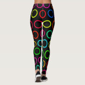cercles arc-en-ciel leggings (Dos)