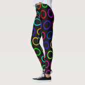 cercles arc-en-ciel leggings (Gauche)