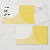 Cercles Arrière - plan Carte de visite (Devant / Derrière)