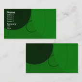 Cercles Arrière - plan Carte de visite (Devant / Derrière)