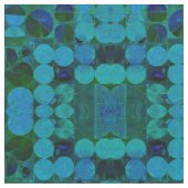 Cercles Bleus Bébé 369 tissu Abstrait (Fermer)