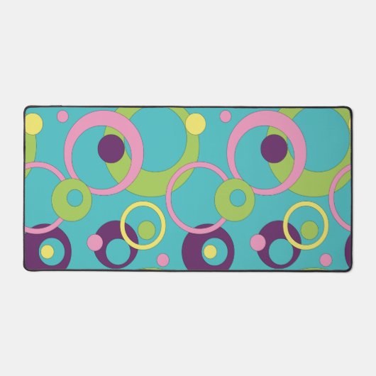 Cercles bleus funky (Recto)