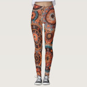 Cercles Boho Leggings (Devant)