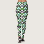 Cercles colorés entrelacs leggings (Dos)